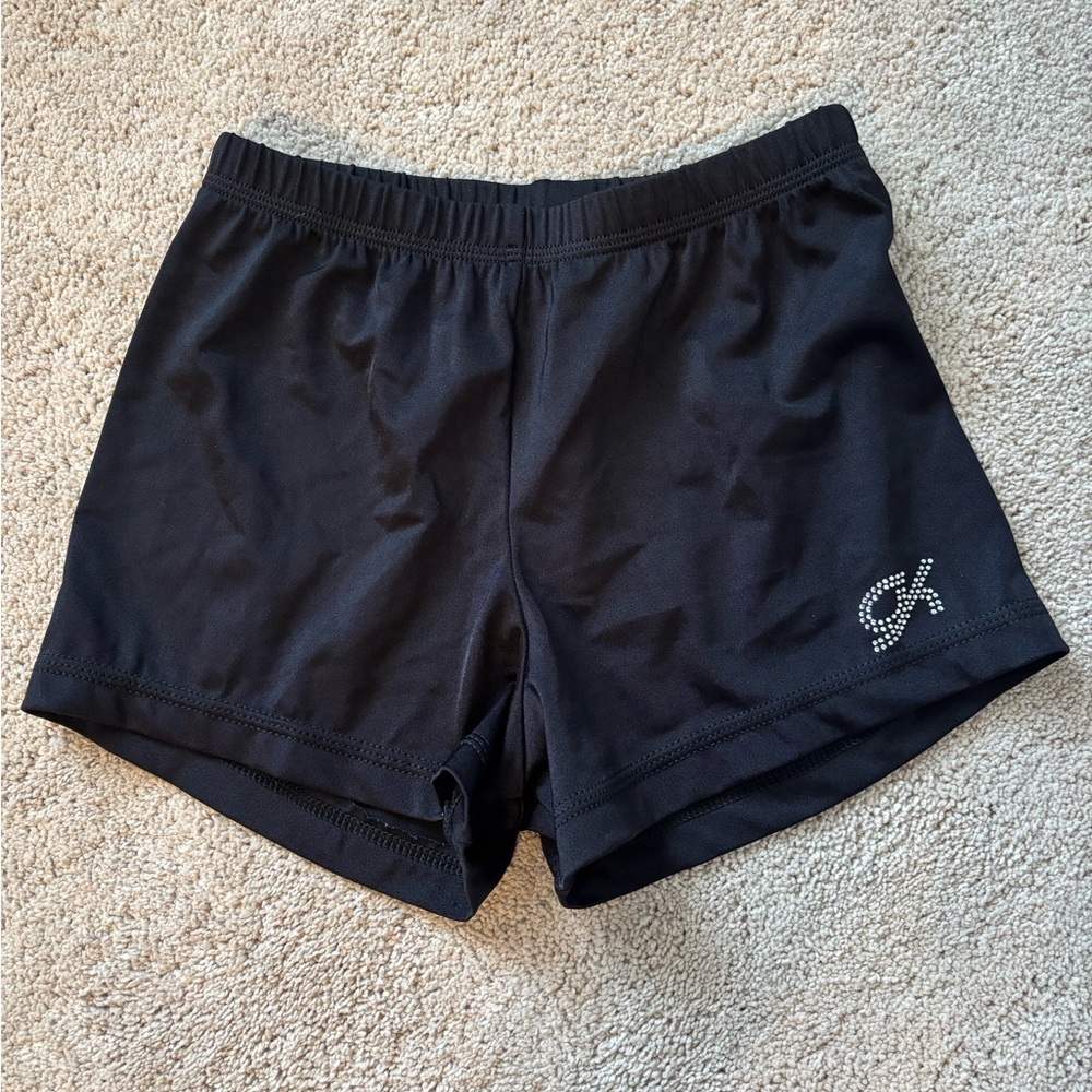 GK Black Spandex Shorts XS